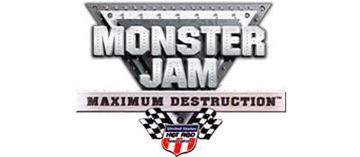 Monster Jam Maximum Destruction title screen for Playstation 2